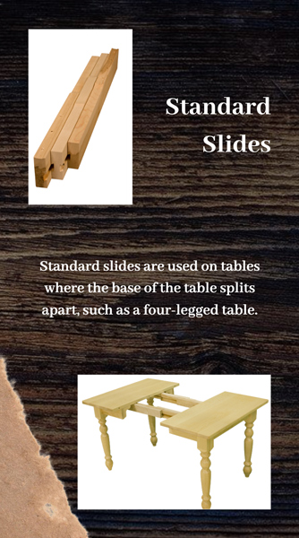 Osborne Wood Table Slides, Can You Add A Leaf To Table