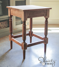 Shanty2Chic pine table